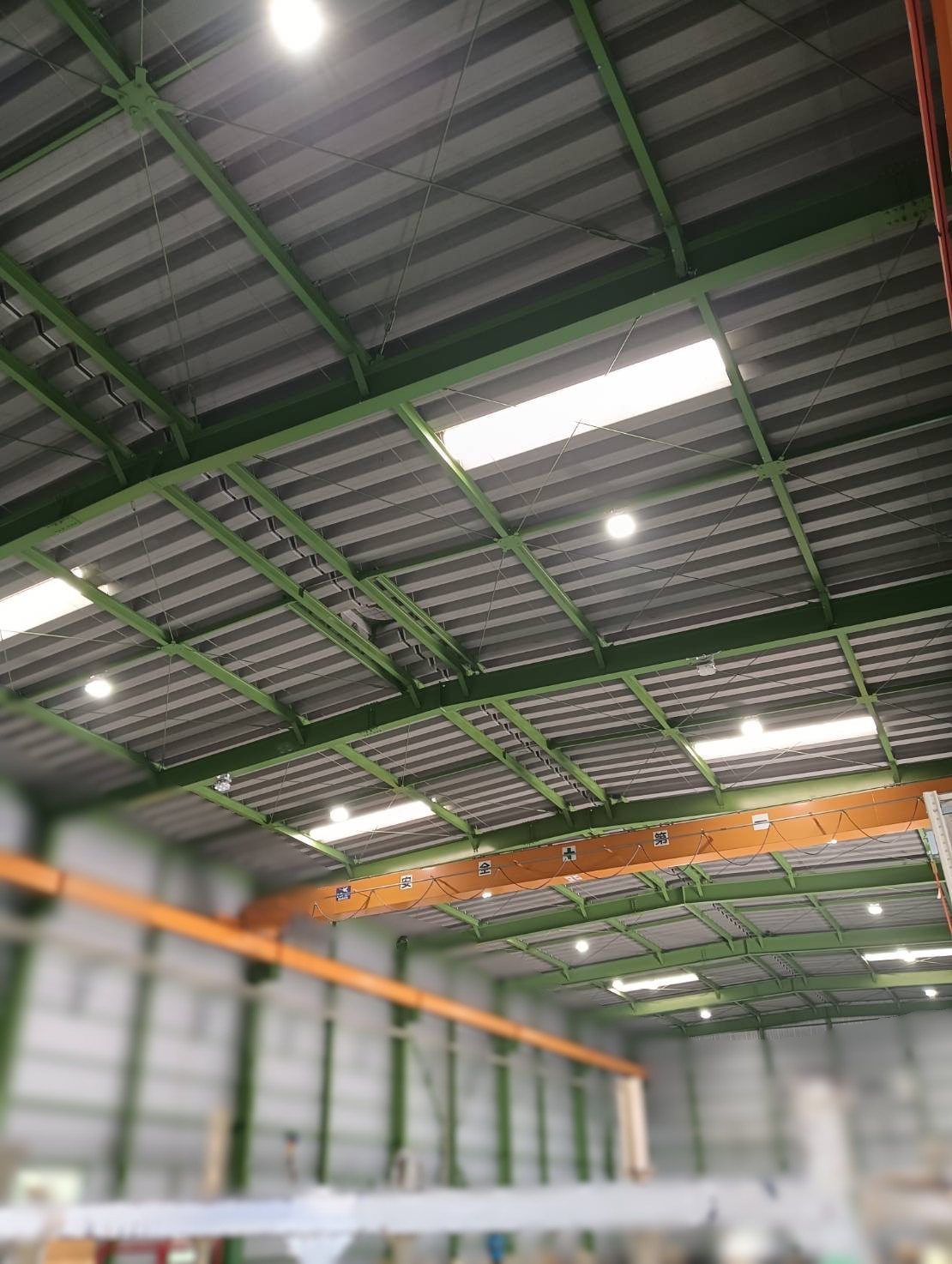 宮若市　O株式会社様　LED交換工事施工画像